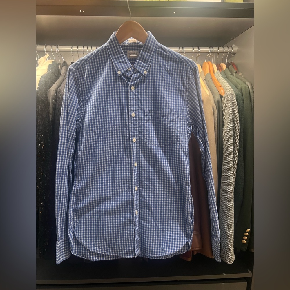 J. Crew Plaid Button-Down Shirt (Men’s)